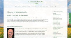 Desktop Screenshot of a-course-in-miracles.org