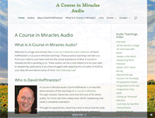 Tablet Screenshot of a-course-in-miracles.org